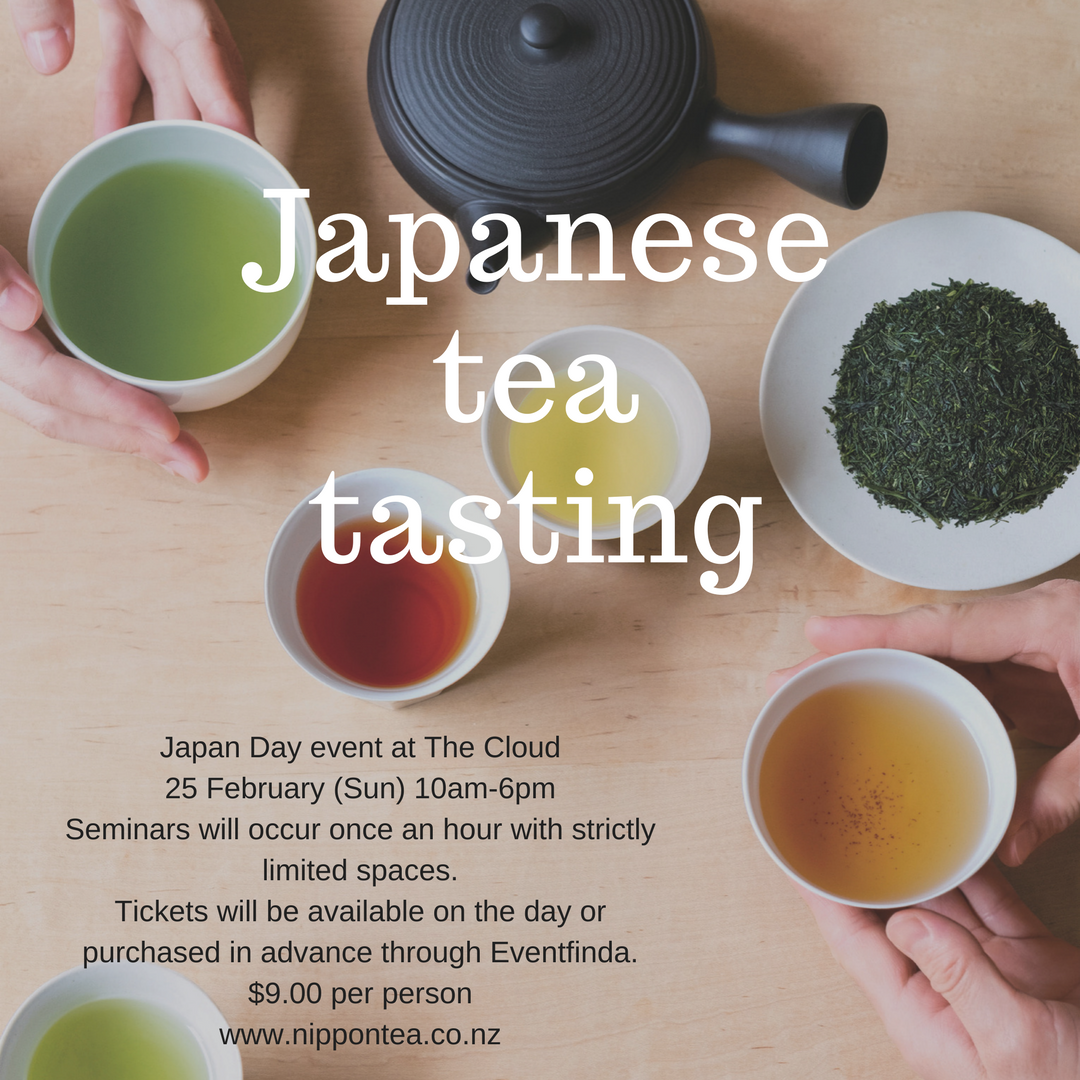 Come and taste real Japanese tea at Japan Day on 25 February
